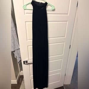 GAP Black Velvet Jumpsuit